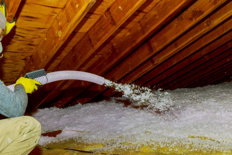 Pipe Insulation in Attic