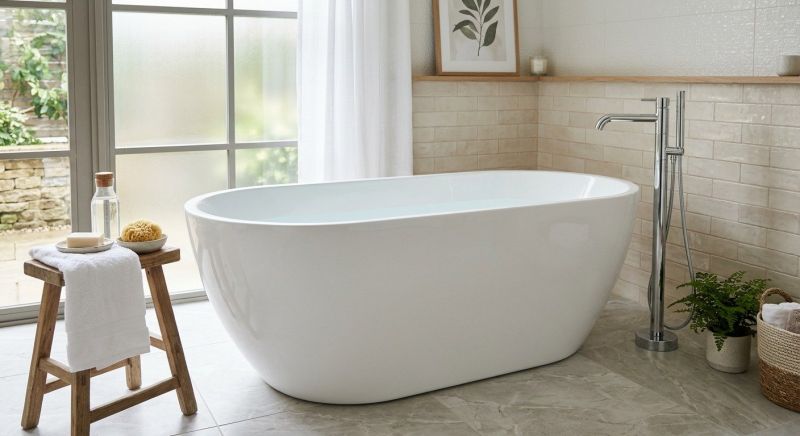 Large Bathtub Installation in Framingham, MA